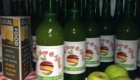 Fresh bottled apple juice